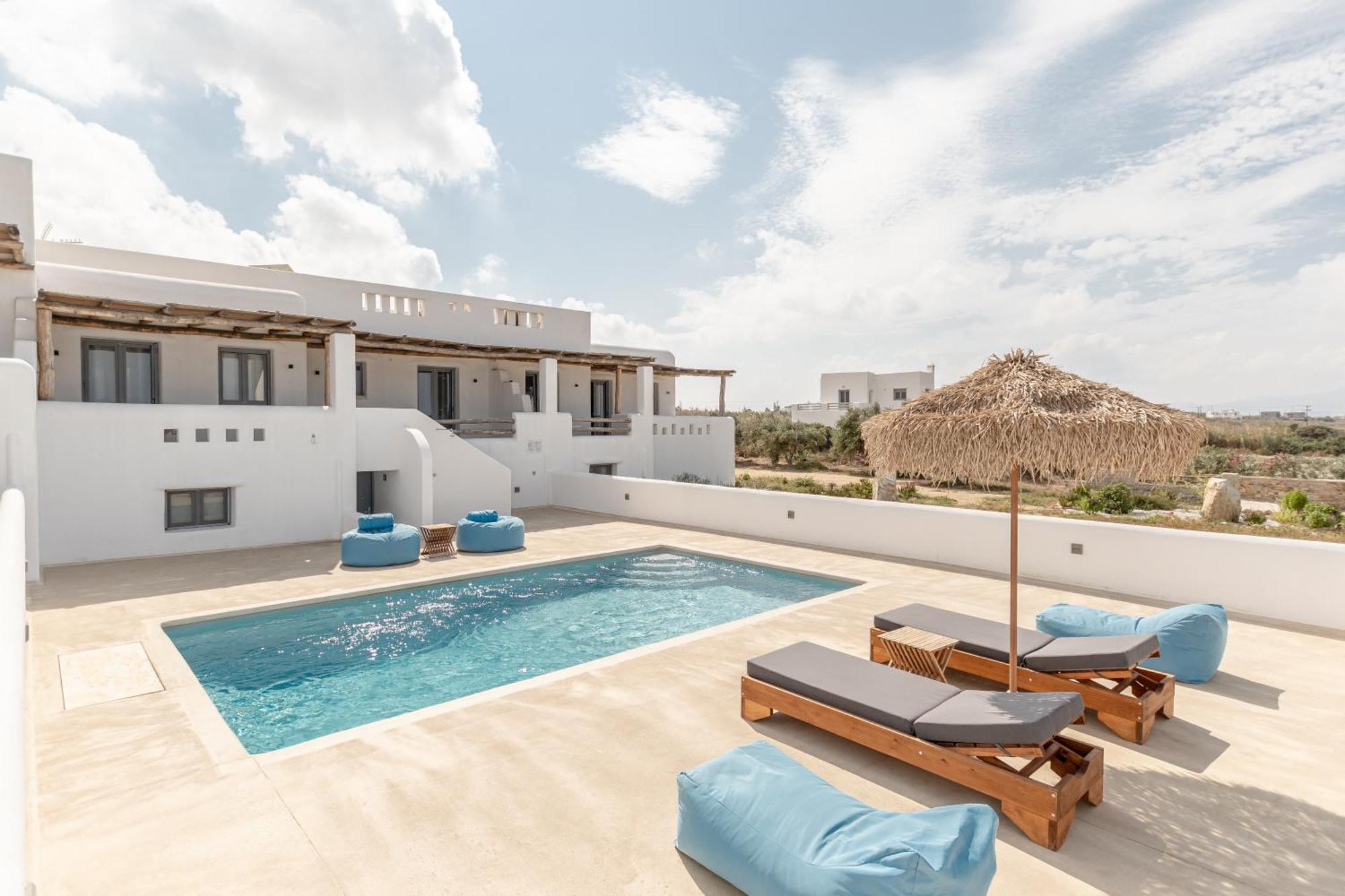 White Cocoon Exclusive Villas Agia Anna  Exteriör bild